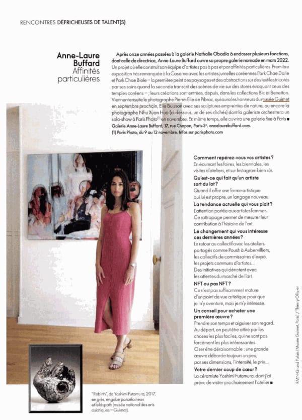 Anne-Laure Buffard : Affinités particulières , rencontres déficheuses de talent(s)