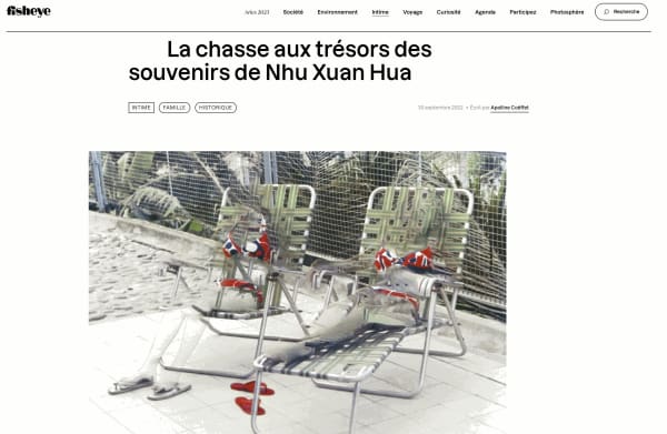 La Chasse aux trésors des souvenirs de Nhu Xuan Hua