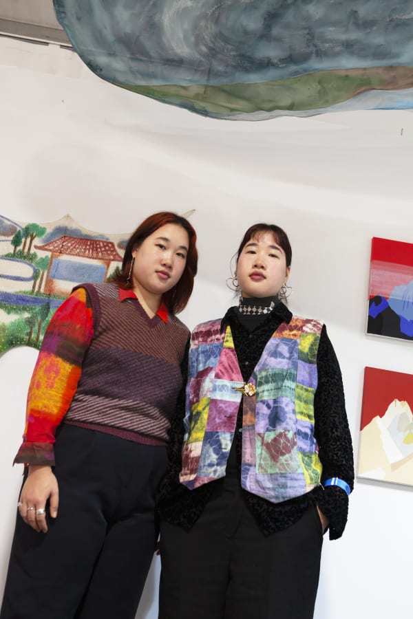 Portrait de Park Chae Biole et Park Chae Dalle, ©Wonwoo Kim