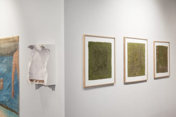 Vue du stand, Art Paris 2023 - Élie Bouisson