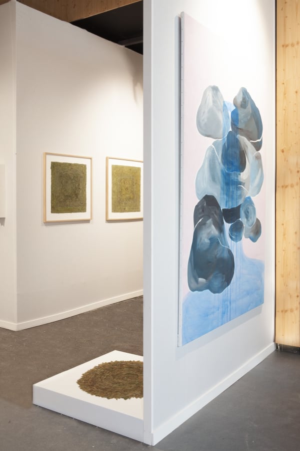 Vue du stand, Art Paris 2023 - Park Dalle et Élie Bouisson