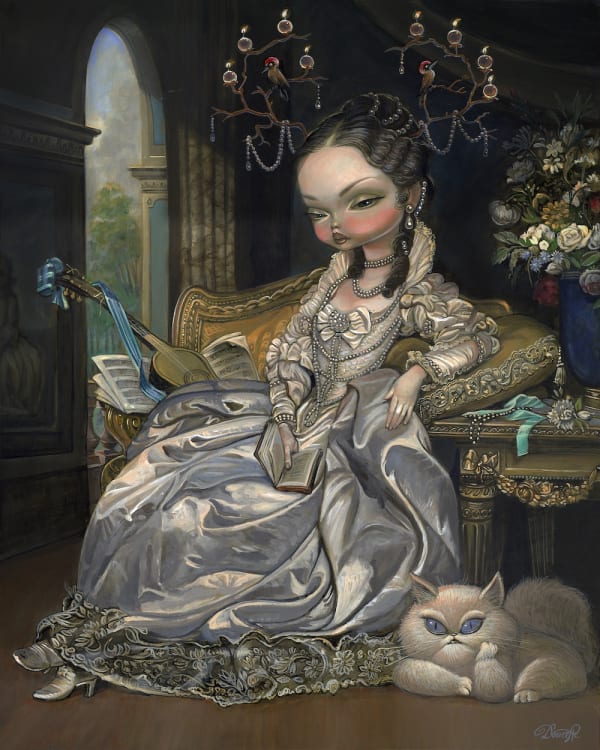 Bob Doucette The Enlightenment Acrylic on Canvas 30x24 in