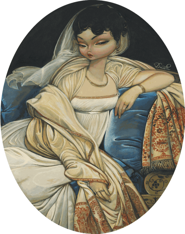 Bob Doucette Luxe Acrylic on Canvas 20x16 in