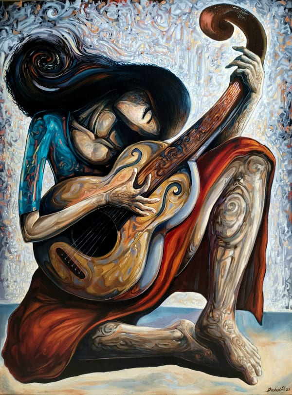 Darwin Leon The Route Within Oil on Canvas 40x30 in