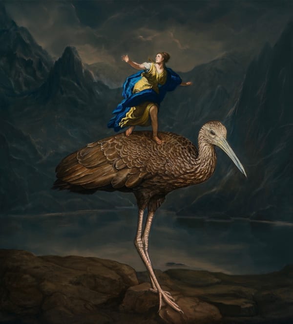 Carolynda Macdonald Refuge Oil on Linen 36x33 in