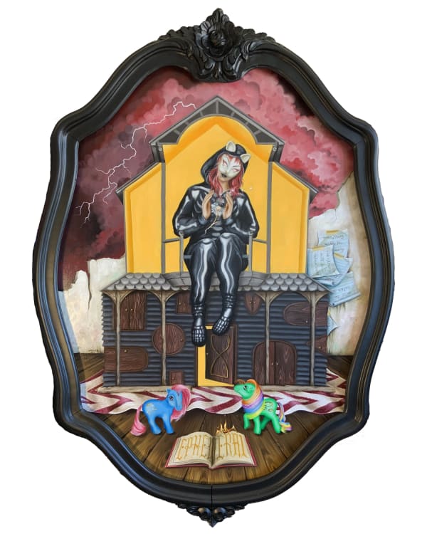 Ginger Ephemeral Oil on Panel 32x24 in