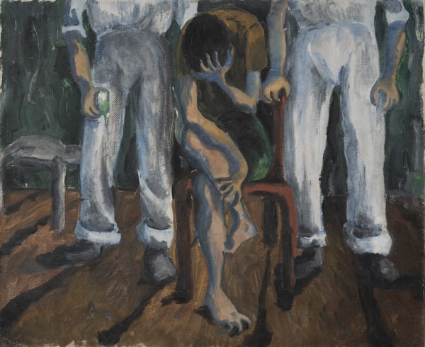 PAULA REGO INTERROGATION 1950. PRIVATE COLLECTION, LONDON © PAULA REGO