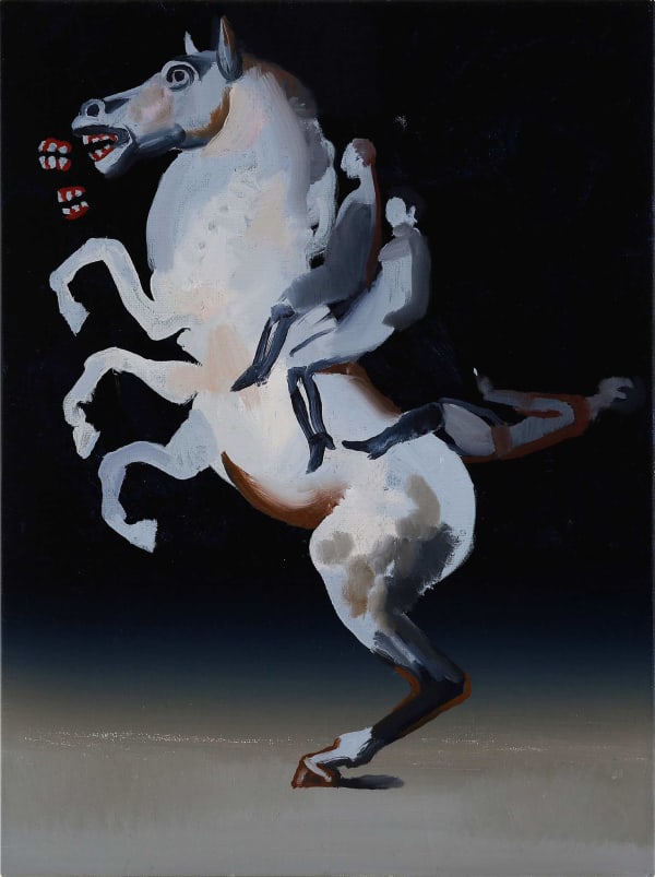 Rayk Goetze, Reiterstudie (1), 2021