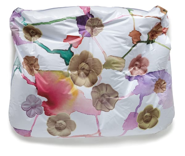 Wolfgang Ellenrieder, Rosettenkissen mit zufälliger Verteilung, 2021