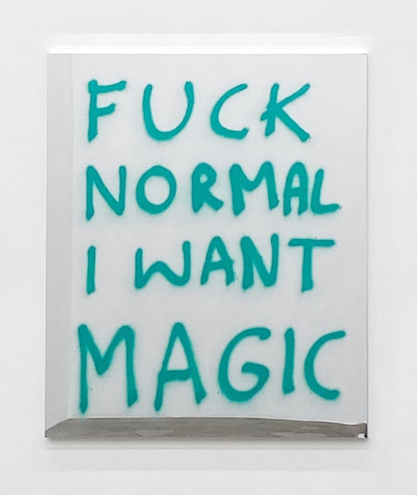 Mateusz von Motz, Fuck Normal I Want Magic, 2021