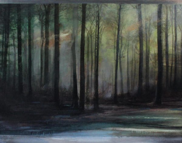 Nerine Tassie - Forest Walk in Morning Mist