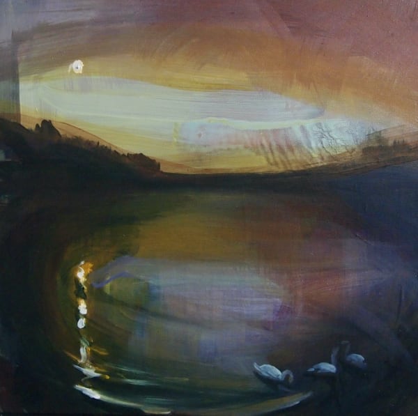 Gloaming, 2022 Oil on canvas 25 x 25cm Paul Mowat