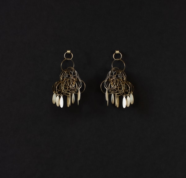 Laura Cruikshank, Winter Tangle Earrings