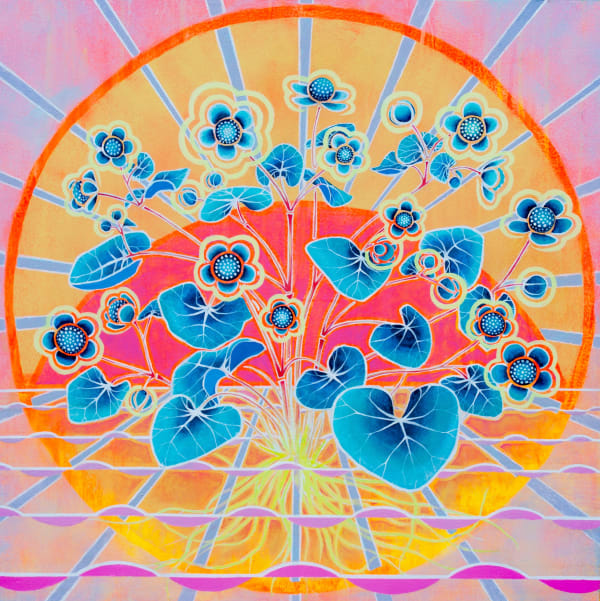 Kirsty Lorenz, Caltha palustris, Birnie Loch, Fife