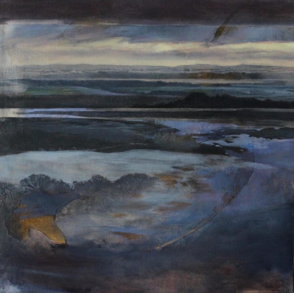 Nerine Tassie, Last Snow at Dusk