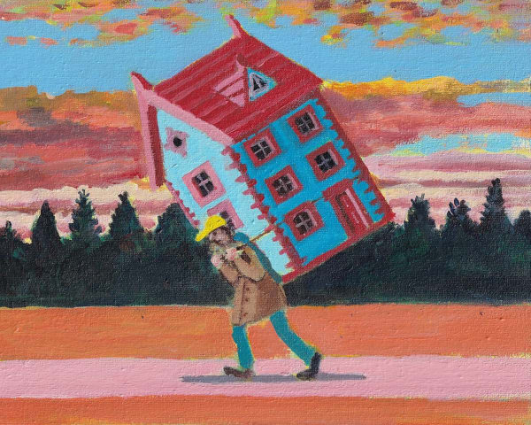 John Brown, Blue Housemover, 2024