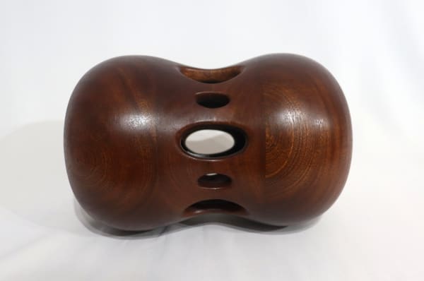 Ellipse Sapele, Danish oil 27 x 18 x 18 cm Aimie Harding