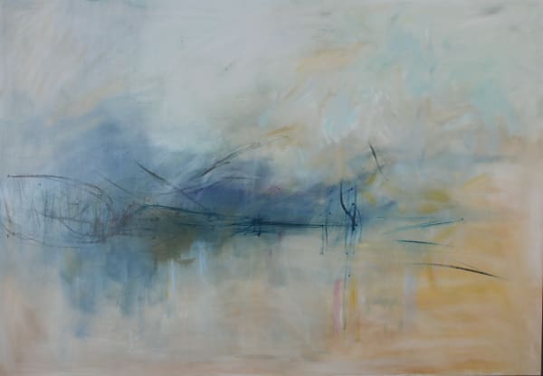 Reflected in Time Oil on board 85 x 120 cm Astrid Leeson
