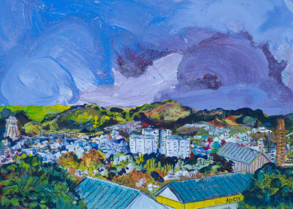 Ruth Nicol, Westward from Dundee Law, 2023