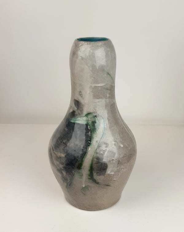 Large Vase I handbuilt stoneware 35cm Fiona Thompson