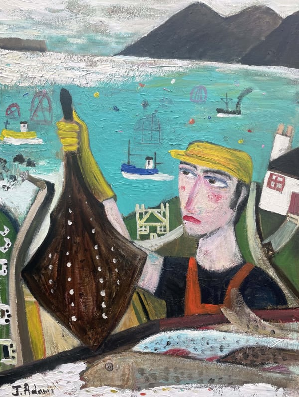 James Newton Adams, Skate on Ice, 2022