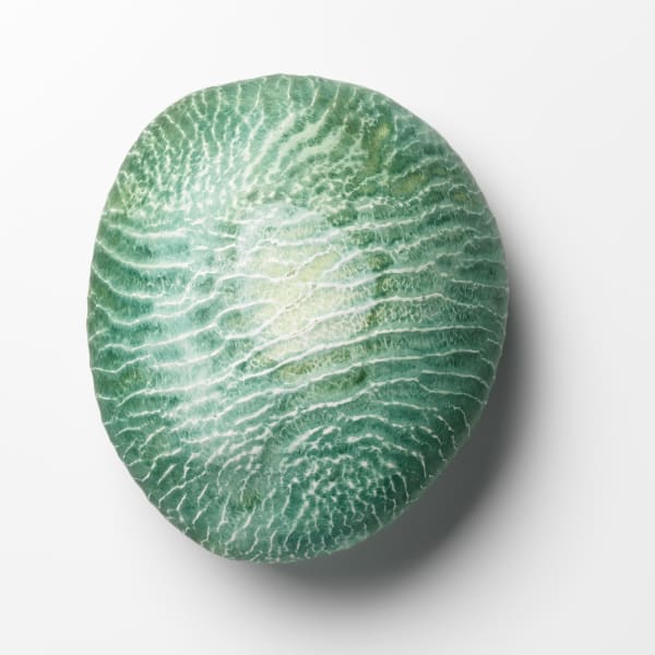 Judith Davies, Green Seastone with Yellow Pool