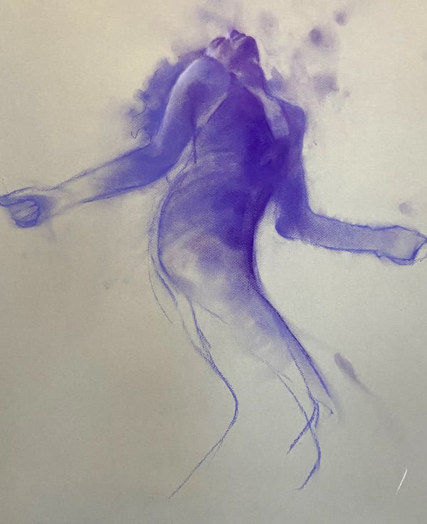 Patsy McArthur, Limelight Study (Violet), 2023