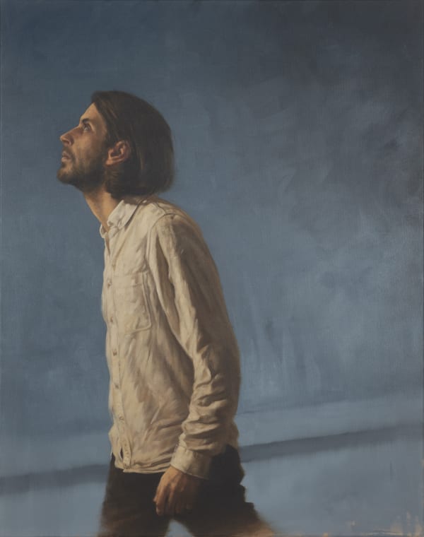 Nightwalker, 2022 Oil 90 x 70cm Graeme Wilcox