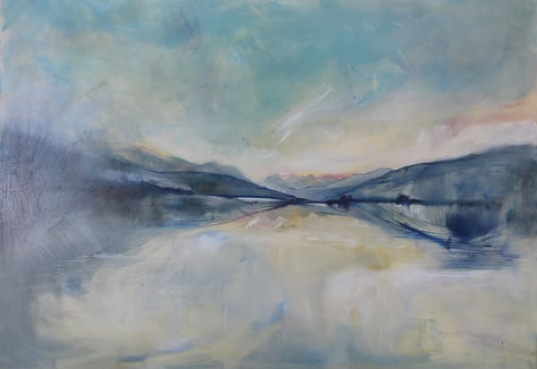Meditation Oil on board 85 x 120 cm Astrid Leeson
