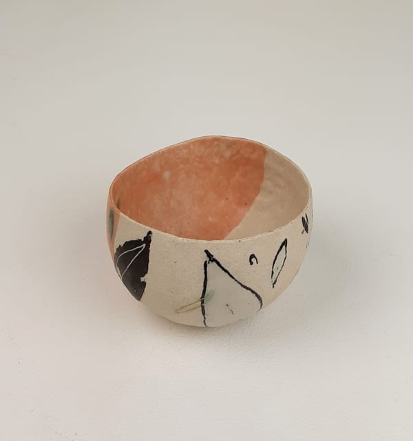 Bowl 9 handbuilt stoneware 10cm Fiona Thompson