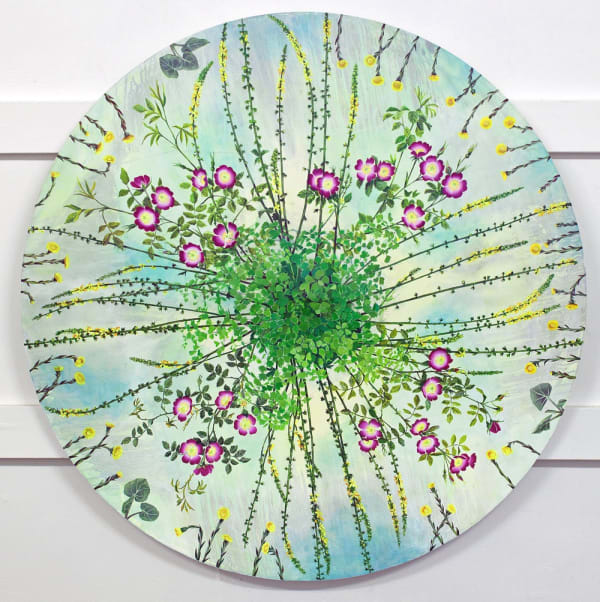 Kirsty Lorenz, Remedy for Breathlessness – Maidenhair fern, Sweet Briar Rose, Coltsfoot and Agrimony