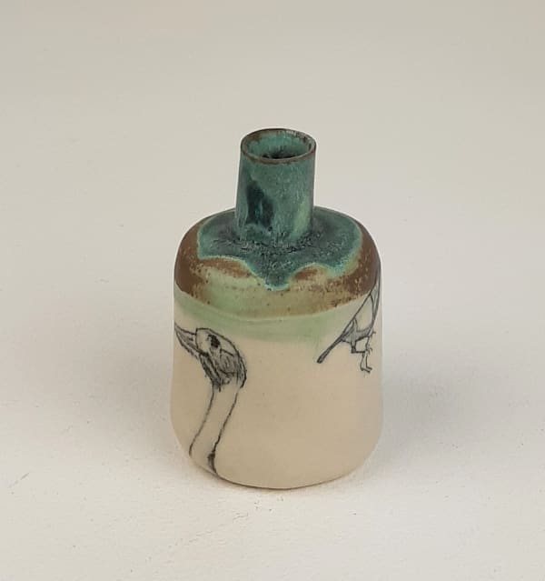 Tiny Vase 5 porcelain 10cm Fiona Thompson
