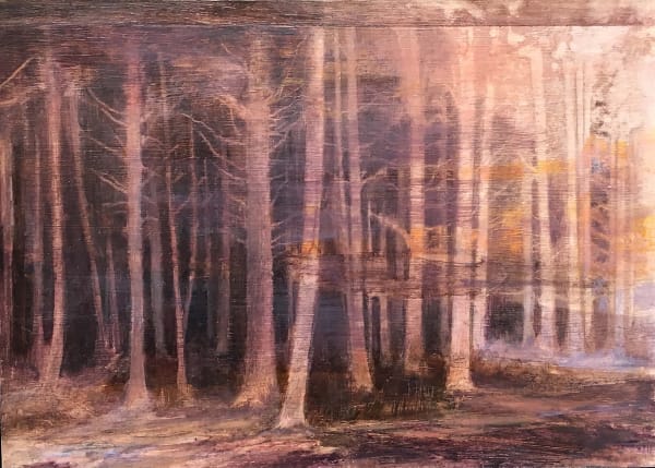 Nerine Tassie, Warm Light Through the Trees