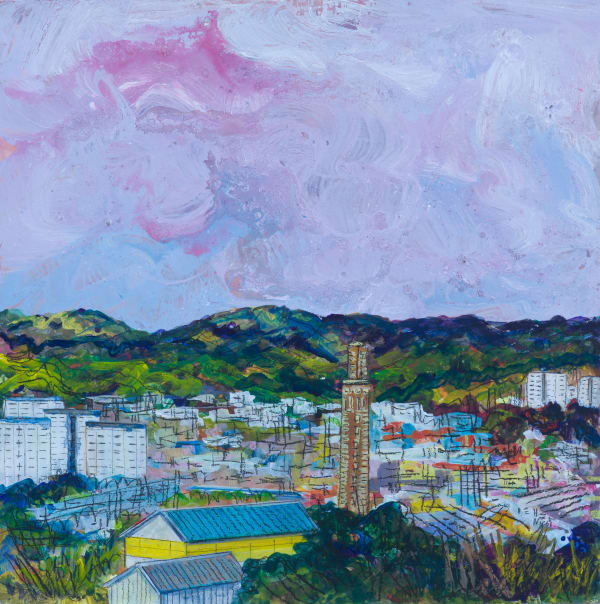 Ruth Nicol, To the North From Dundee Law, 2023