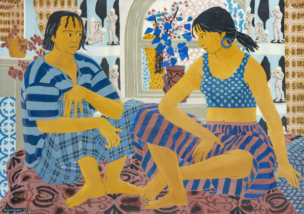 Norman Gilbert, Mark and Barbara in the Attic, 1992
