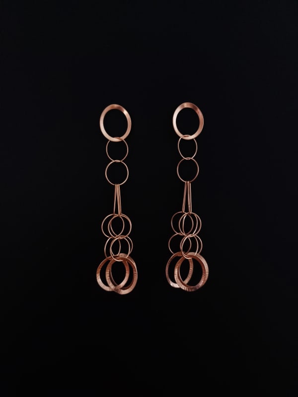 Laura Cruikshank, Autumn Shimmer Earrings
