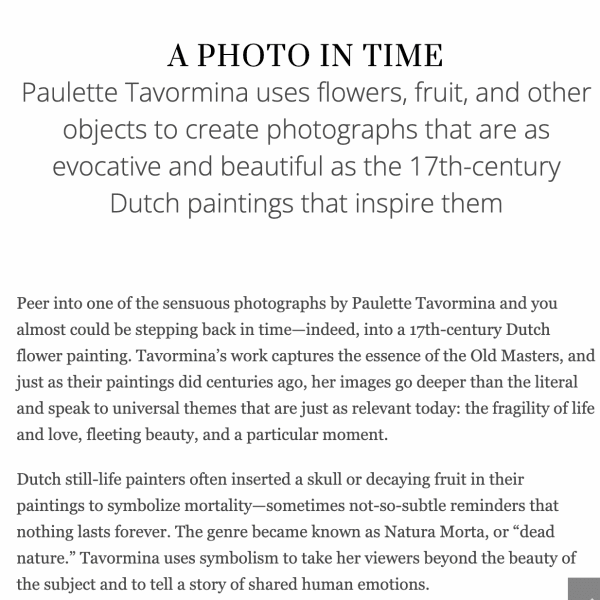 Screenshot of the article