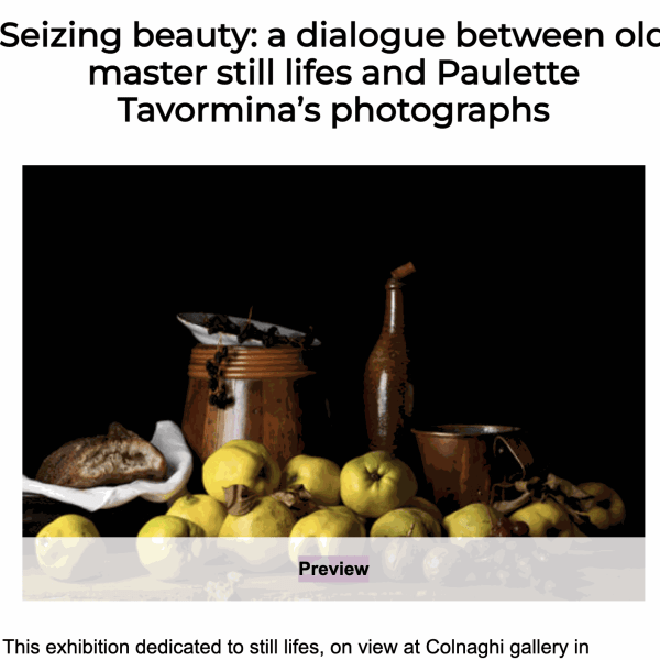 Screen shot of the Title page of article