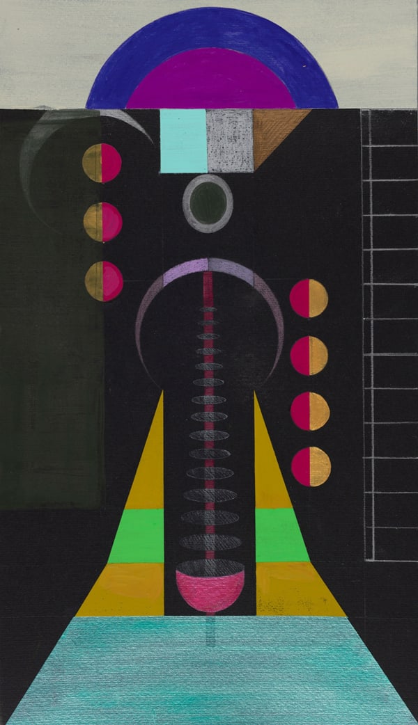 HILMA'S GHOST, II - The High Priestess, 2021