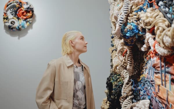 Studio Visit + Exhibition Walkthrough with Jacqueline Surdell