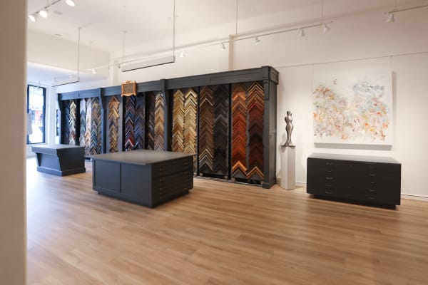 Custom picture framing studio in Burlingame