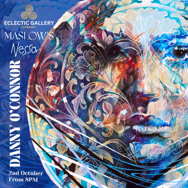 Meet Danny O’Connor at Nessa – An Evening of Art and Conversation