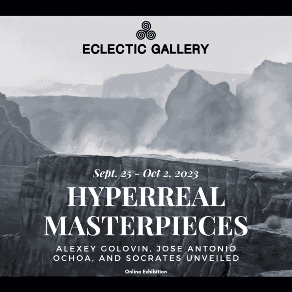 Hyperreal Masterpieces: Alexey Golovin, Jose Antonio Ochoa, and Socrates Unveiled Online Exhibition