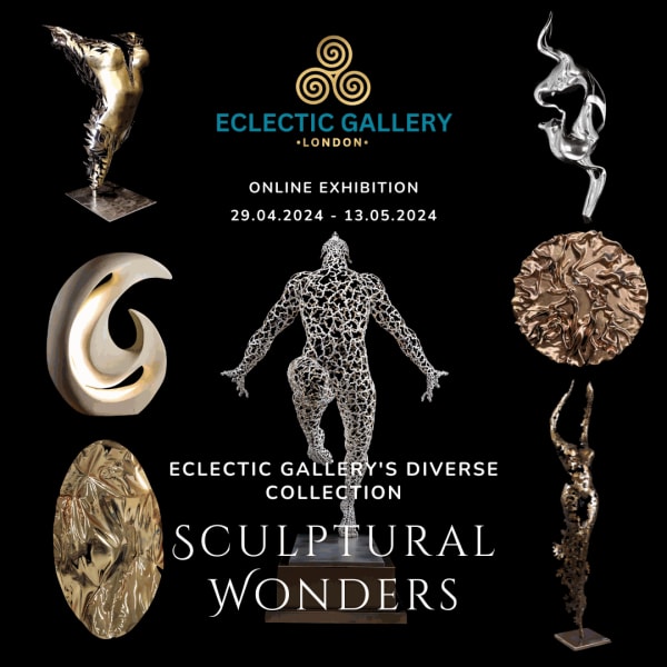 Sculptural Wonders: Eclectic Gallery's Diverse Collection Online exhibition