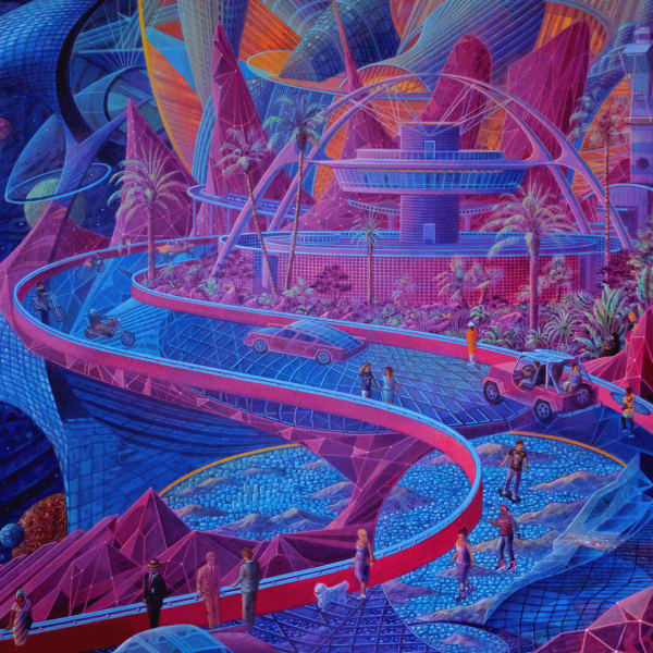 Futuristic cityscapes: The Journey from Chaos to Order with Caio Locke