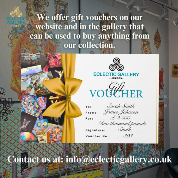 Introducing Eclectic Gallery Gift Vouchers