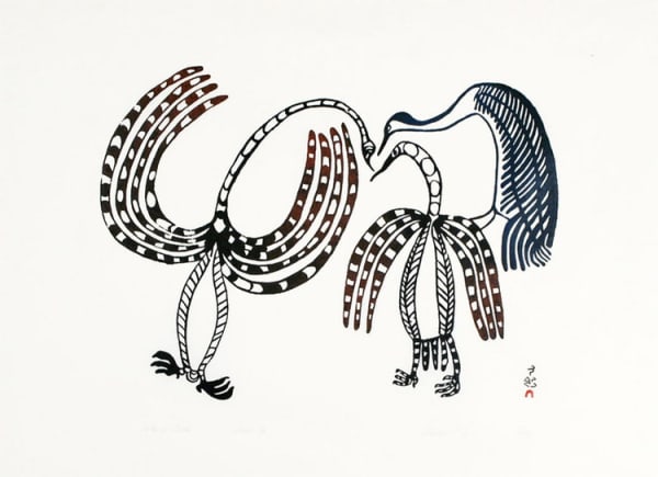 Lucy Qinnuayuak, TALK OF BIRDS, 1967 (RELEASED 2004 SPRING COLLECTION)