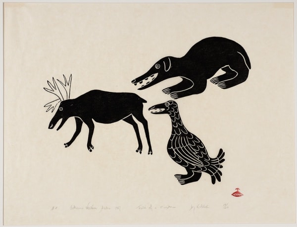 Helen Kalvak, Fate of a Caribou, 1967