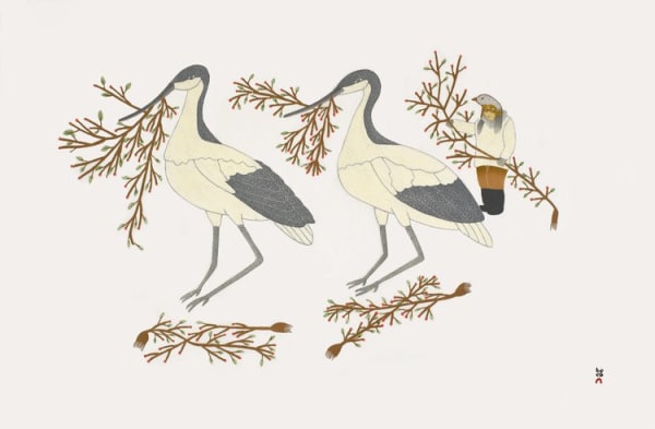 QAVAVAU MANUMIE, Collecting Berries, 2022