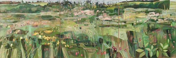 Elaine Kazimierczuk, Tackley Revisited Triptych, 2023
